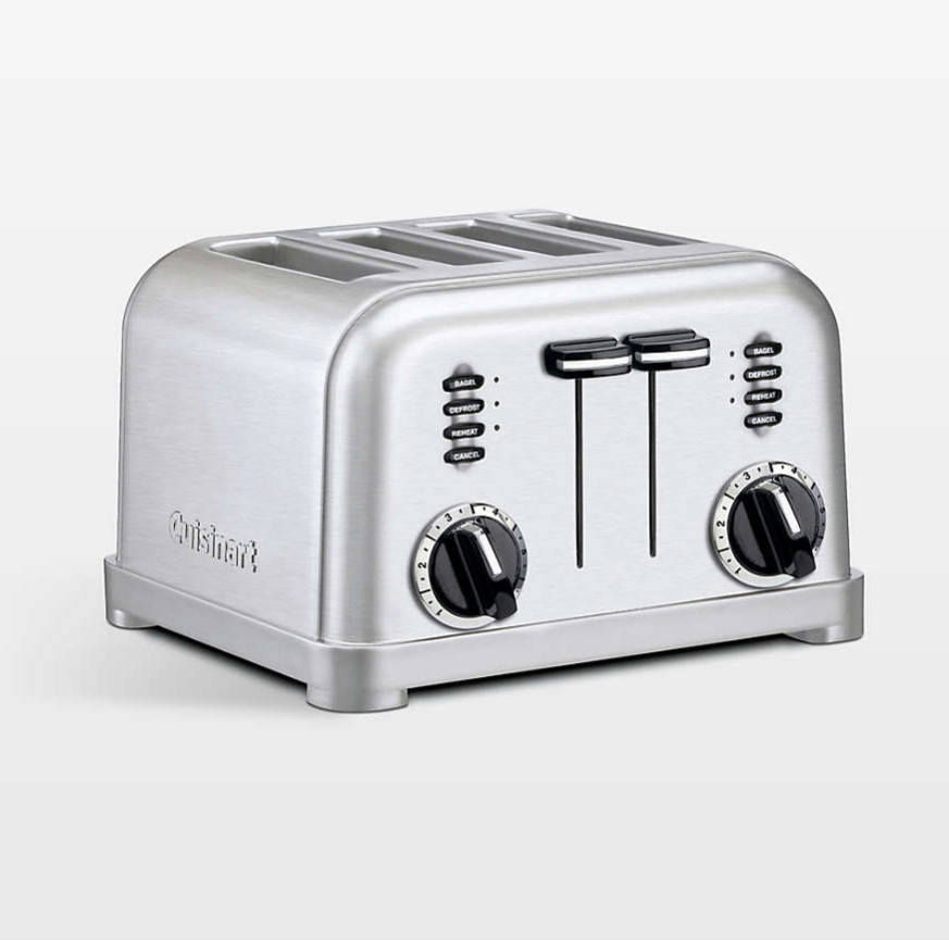 Cuisinart ® Stainless Steel 4-Slice Toaster Cuisinart ® Stainless Steel 4-Slice Toaster