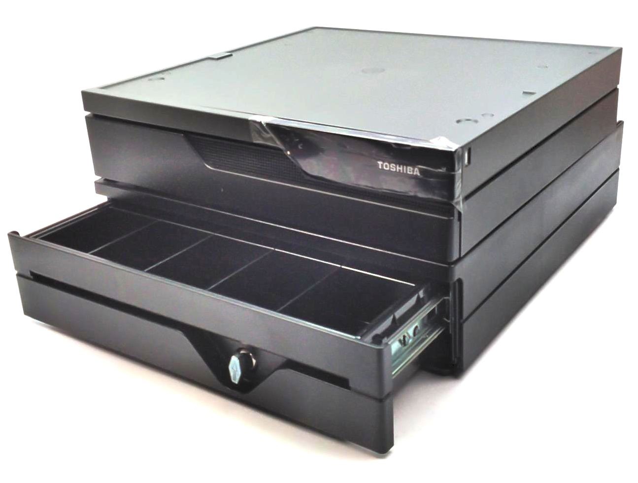 Toshiba TCx 700 POS Cash Drawer Point of Sale Terminal Lockable 4900-E77 Toshiba TCx 700 POS Cash Drawer Point of Sale Terminal Lockable 4900-E77