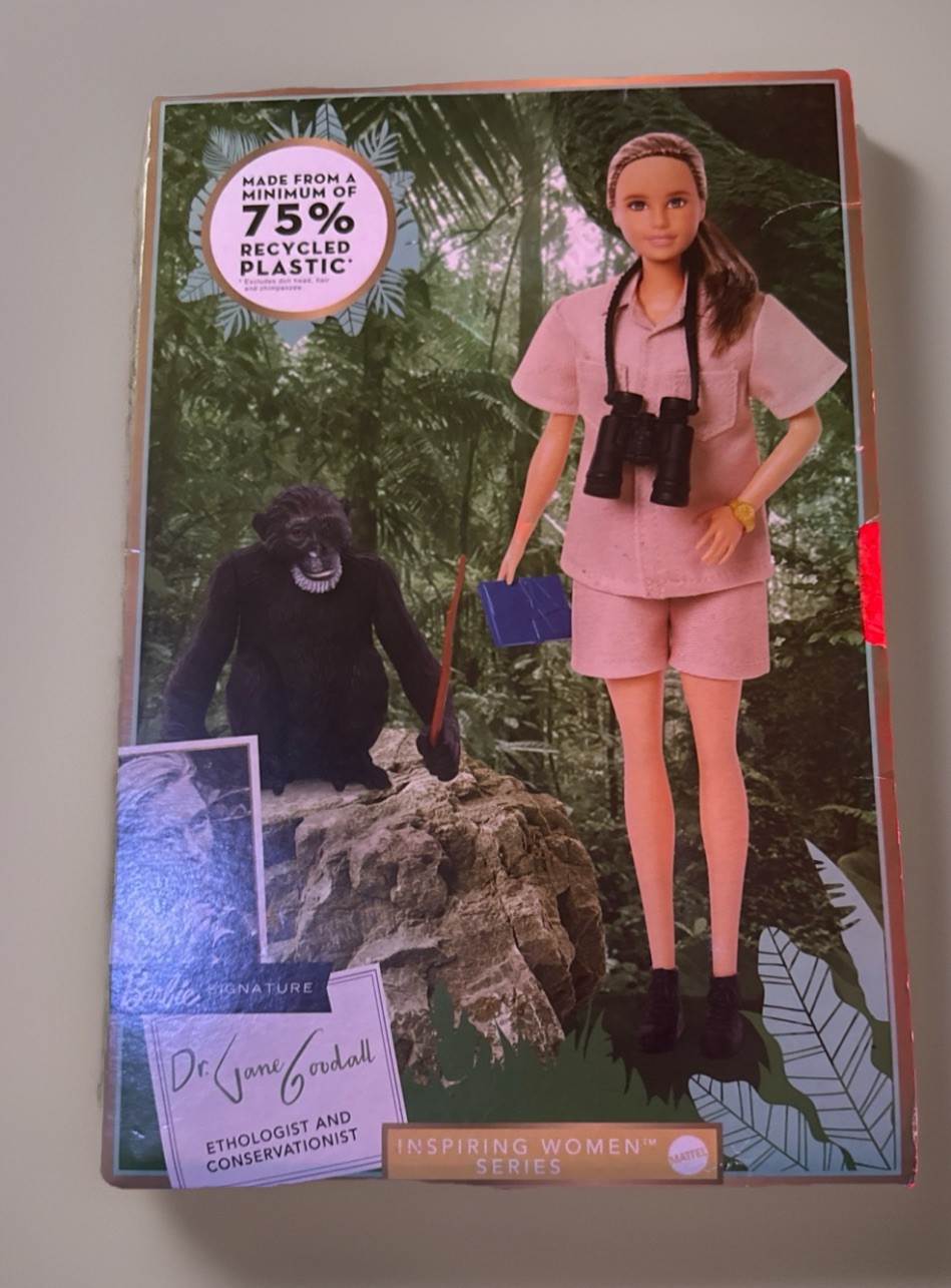 -Rare- MIB -JANE GOODALL- BECKETT BAS Signed/Autograph/Auto BARBIE Doll w/LOA -Rare- MIB -JANE GOODALL- BECKETT BAS Signed/Autograph/Auto BARBIE Doll w/LOA