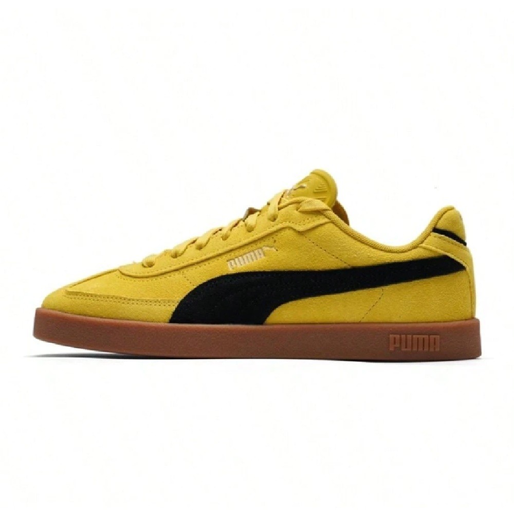 Men\'s Puma Club II Era Suede Dazzling Yellow-Puma Black (400717 29) Men\'s Puma Club II Era Suede Dazzling Yellow-Puma Black (400717 29)