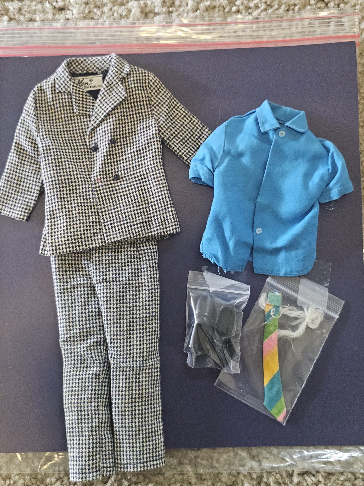 VTG KEN #1434 Big Business 1970 missing Socks Seam Loose On Shirt A VTG KEN #1434 Big Business 1970 missing Socks Seam Loose On Shirt A