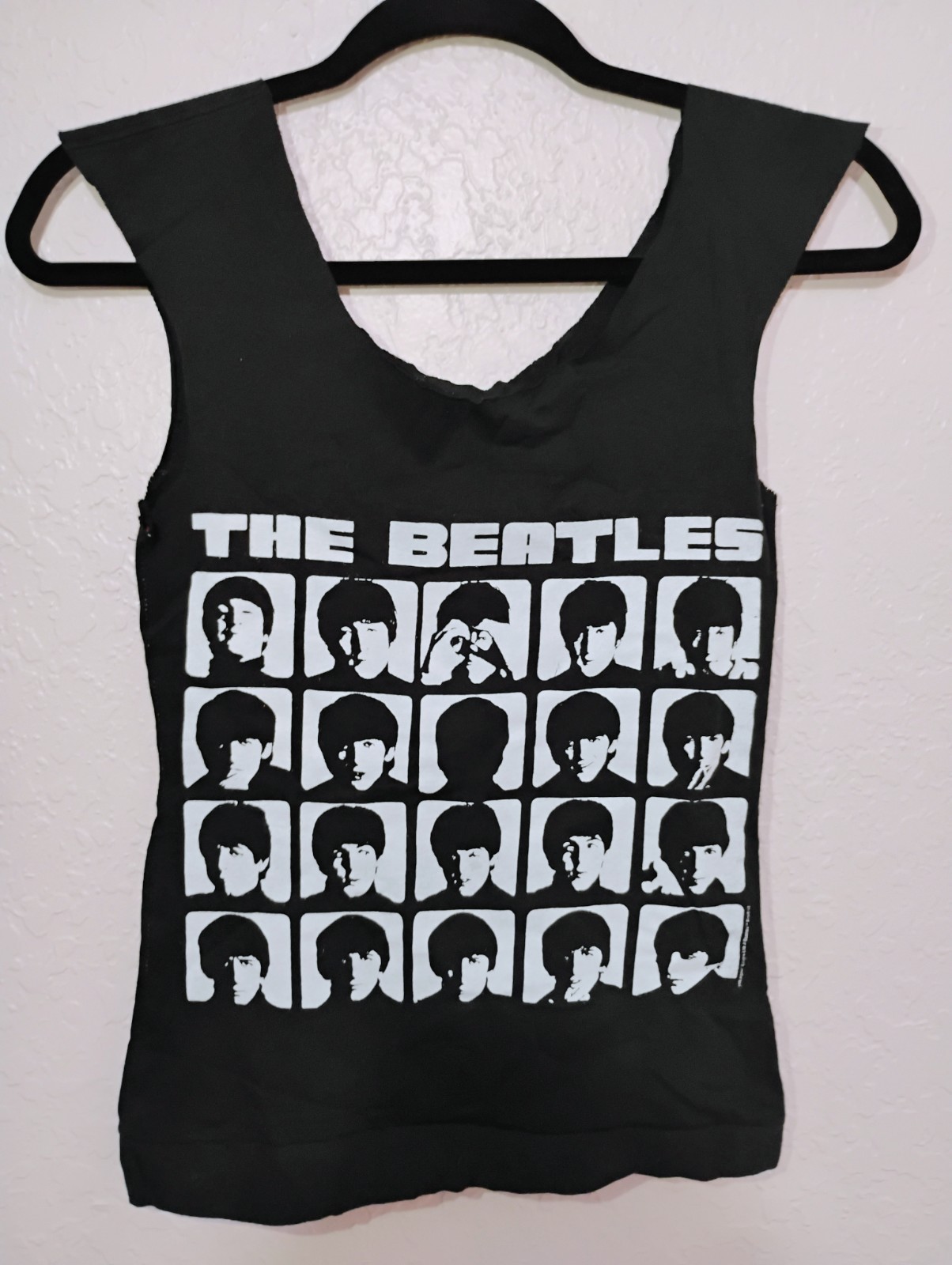 RARE VINTAGE DIY BEATLES TANK TOP SHIRT NEVER WORN RARE VINTAGE DIY BEATLES TANK TOP SHIRT NEVER WORN