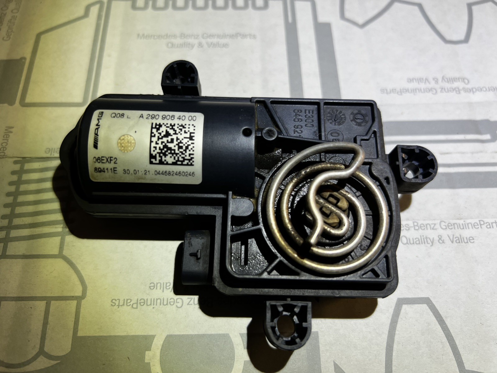 2014-2019 MERCEDES CLA45 AMG EXHAUST FLAP VALVE ACTUATOR OEM A1909064500