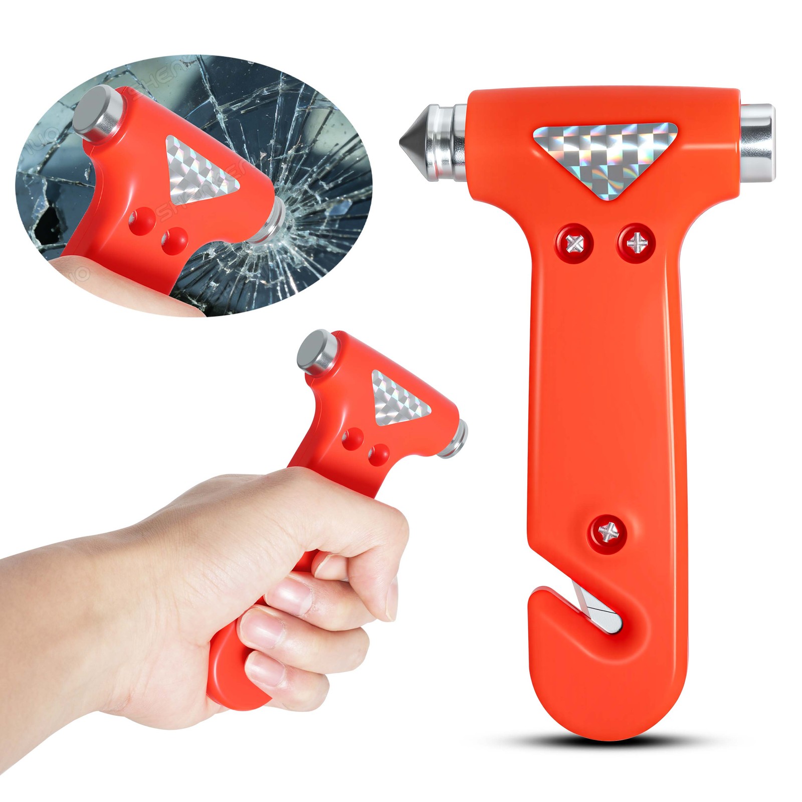 Car Safety Hammer  Auto Car Escape Tool, Car Window Glass Hammer Breake