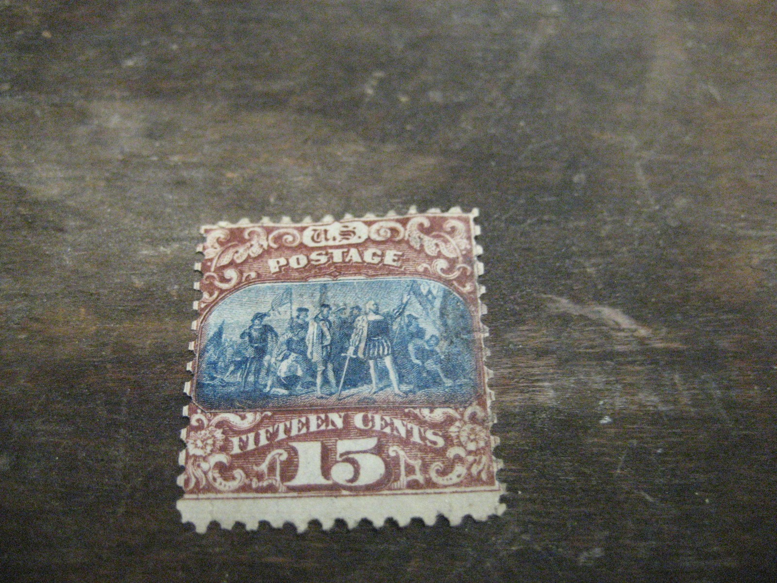 Us Stamp Scotts # 119 issued in 1869 unused great condition Us Stamp Scotts # 119 issued in 1869 unused great condition