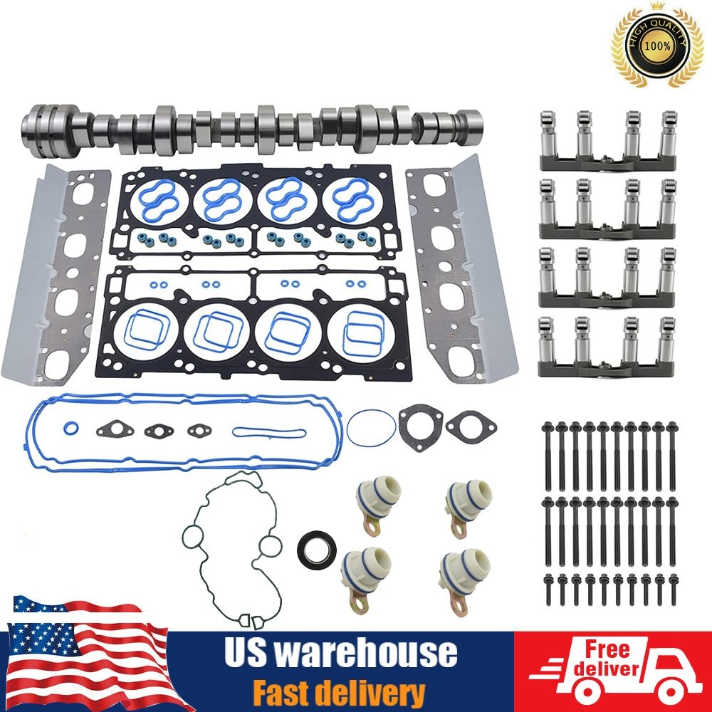 NON MDS Lifters Kit Camshaft Kit FOR 2009-2019 Dodge Jeep Chrysler 5.7 V8 Hemi