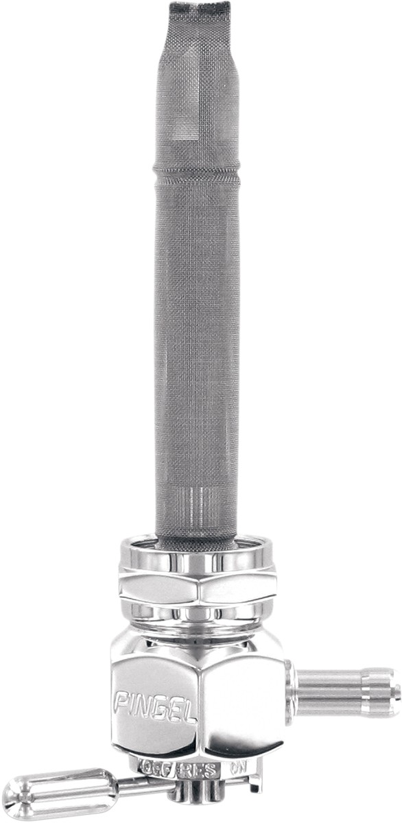 Pingel Designer Power-Flo Petcocks 90deg. Outlet Facing Inward 6311-CH