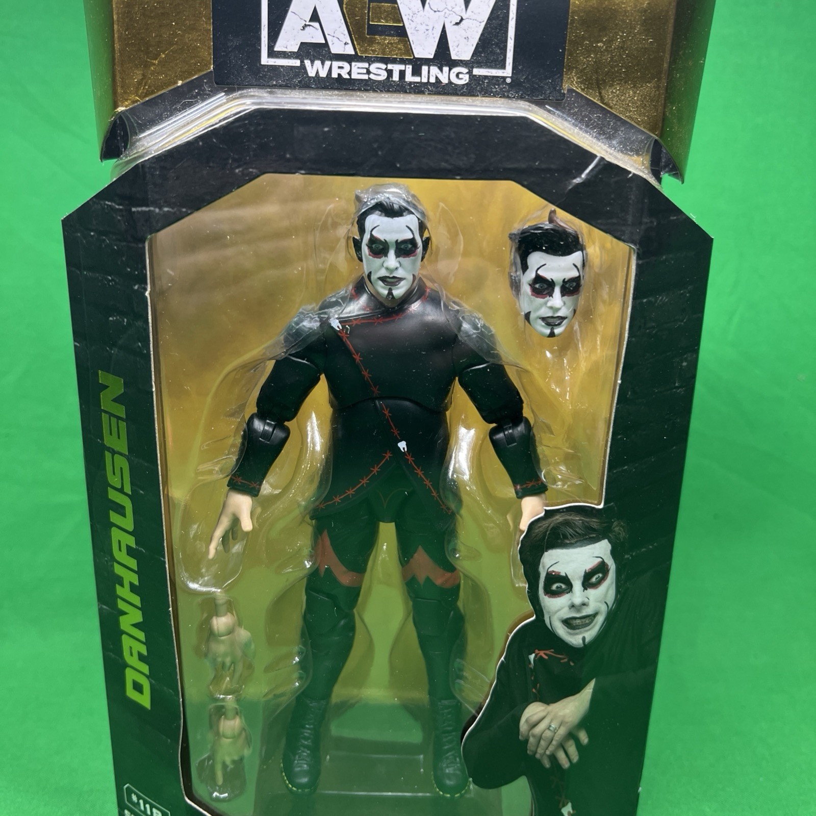 Danhausen AEW Unrivaled Series 13 Wrestling Figure WWE New & Sealed Jazwares Danhausen AEW Unrivaled Series 13 Wrestling Figure WWE New & Sealed Jazwares