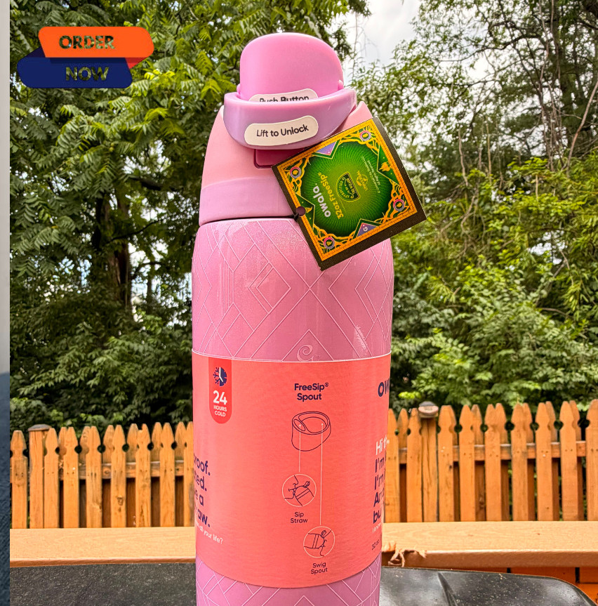 Owala Glinda Wicked For Good 32oz FreeSip Bottle – New-Pack