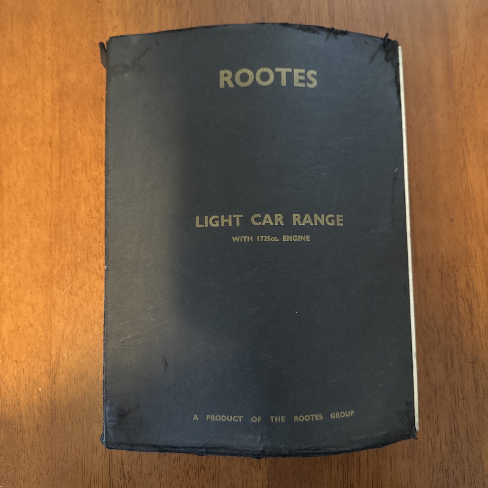 OEM Rootes Group Light Car Range Workshop Manual For Models With 1725cc Engine OEM Rootes Group Light Car Range Workshop Manual For Models With 1725cc Engine