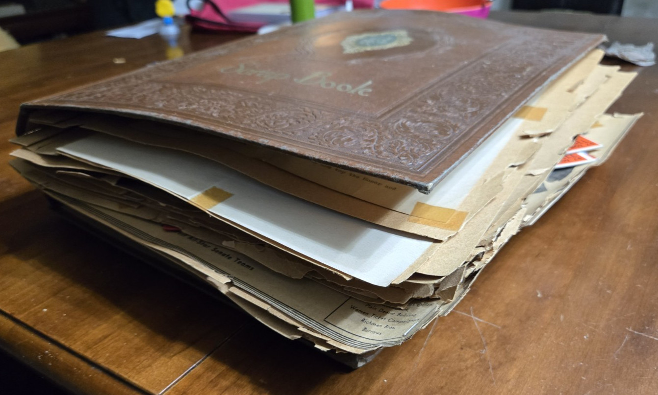 Vtg Cleveland, Ohio James Ford Rhodes High School Scrapbook 1940s 50s AMAZING Vtg Cleveland, Ohio James Ford Rhodes High School Scrapbook 1940s 50s AMAZING