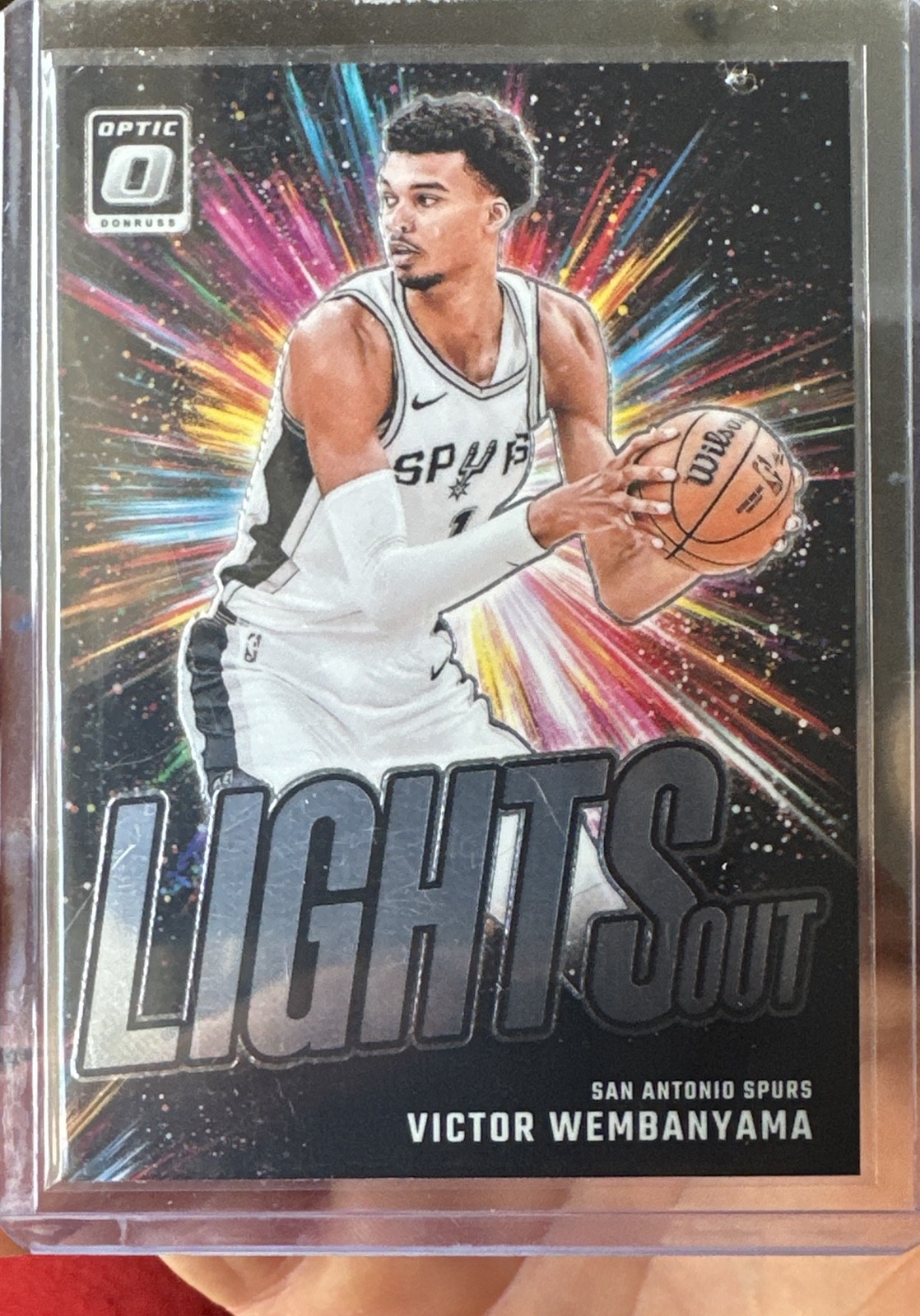2024-25 Panini Donruss Optic - Lights Out Victor Wembanyama #3 2024-25 Panini Donruss Optic - Lights Out Victor Wembanyama #3