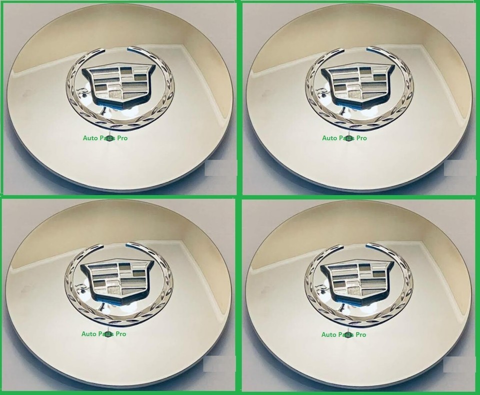 4pcs. NEW 2003-2006 CADILLAC ESCALADE ESV EXT Chrome Wheel Hub Center Caps SET
