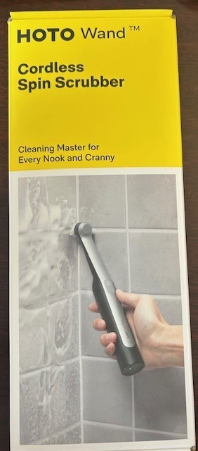 Hoto Electric Cordless Spin Scrubber Wand 10\