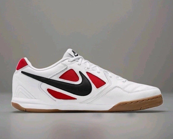 NEW Men\'s (CHOOSE SZ) NIKE Gato Shoes IB8509-100 WHITE / BLACK / GYM RED CHICAGO NEW Men\'s (CHOOSE SZ) NIKE Gato Shoes IB8509-100 WHITE / BLACK / GYM RED CHICAGO