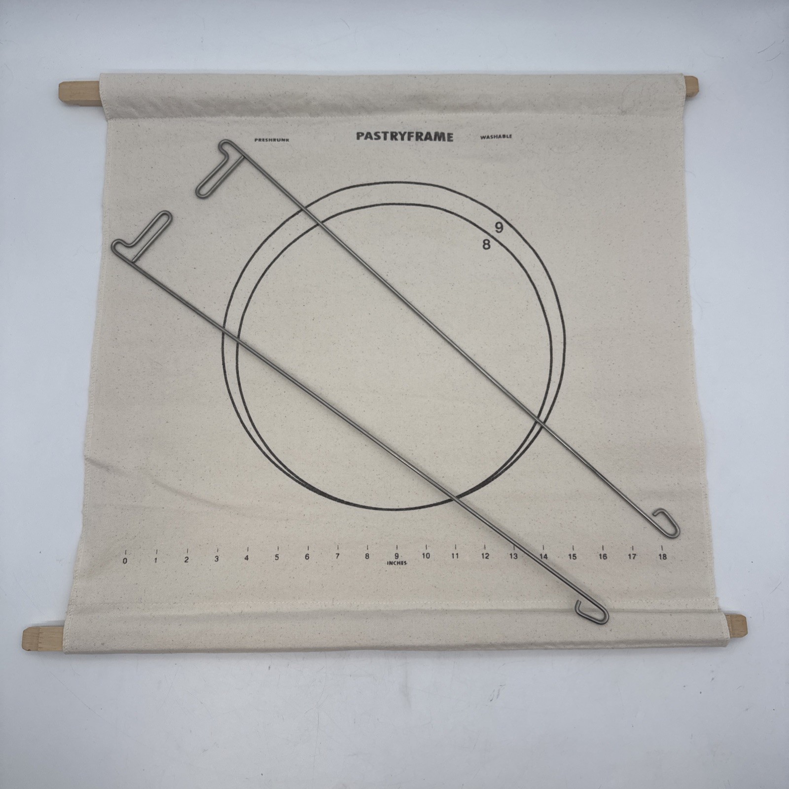 Vintage NORPRO Pastry Cloth with Frame~Never Used