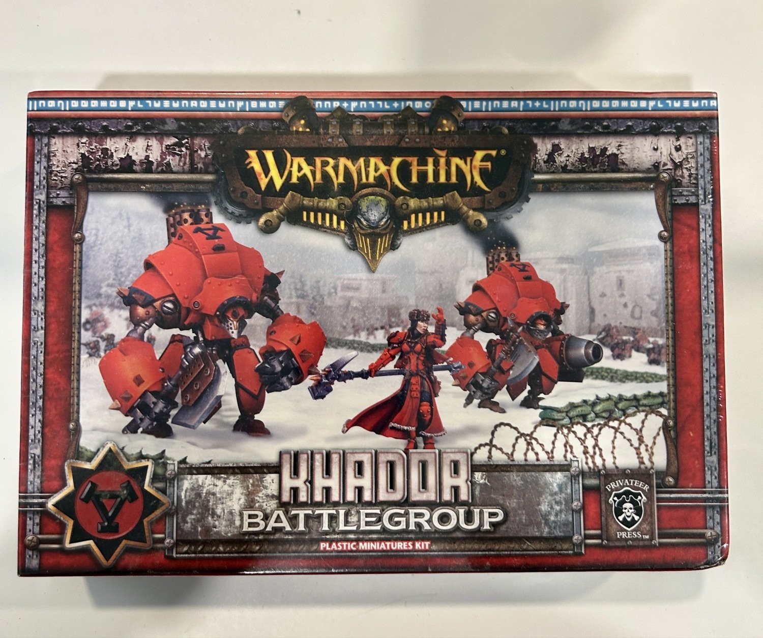 Privateer Press Warmachine Khador Battlegroup 2010 Sealed Privateer Press Warmachine Khador Battlegroup 2010 Sealed
