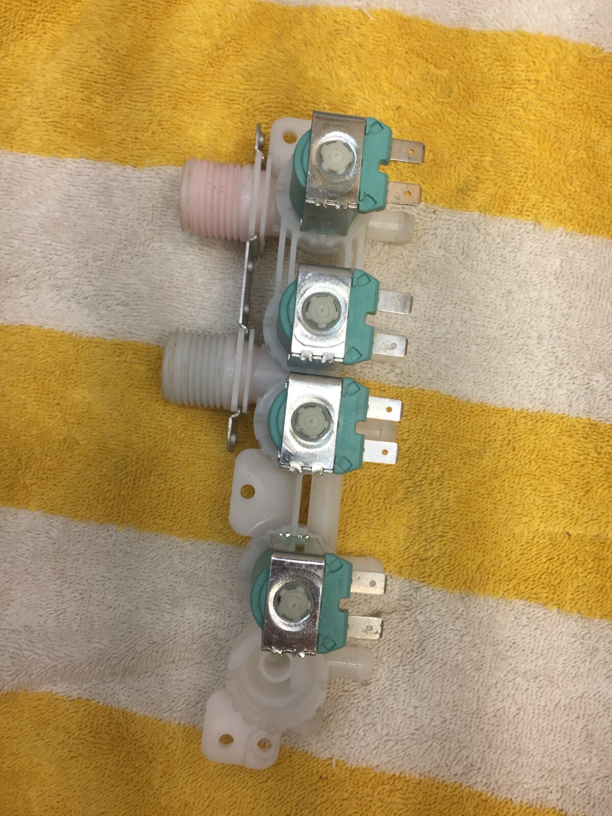 WH23X29538 GE  WASHER  INLET VALVE   WH23X29538 