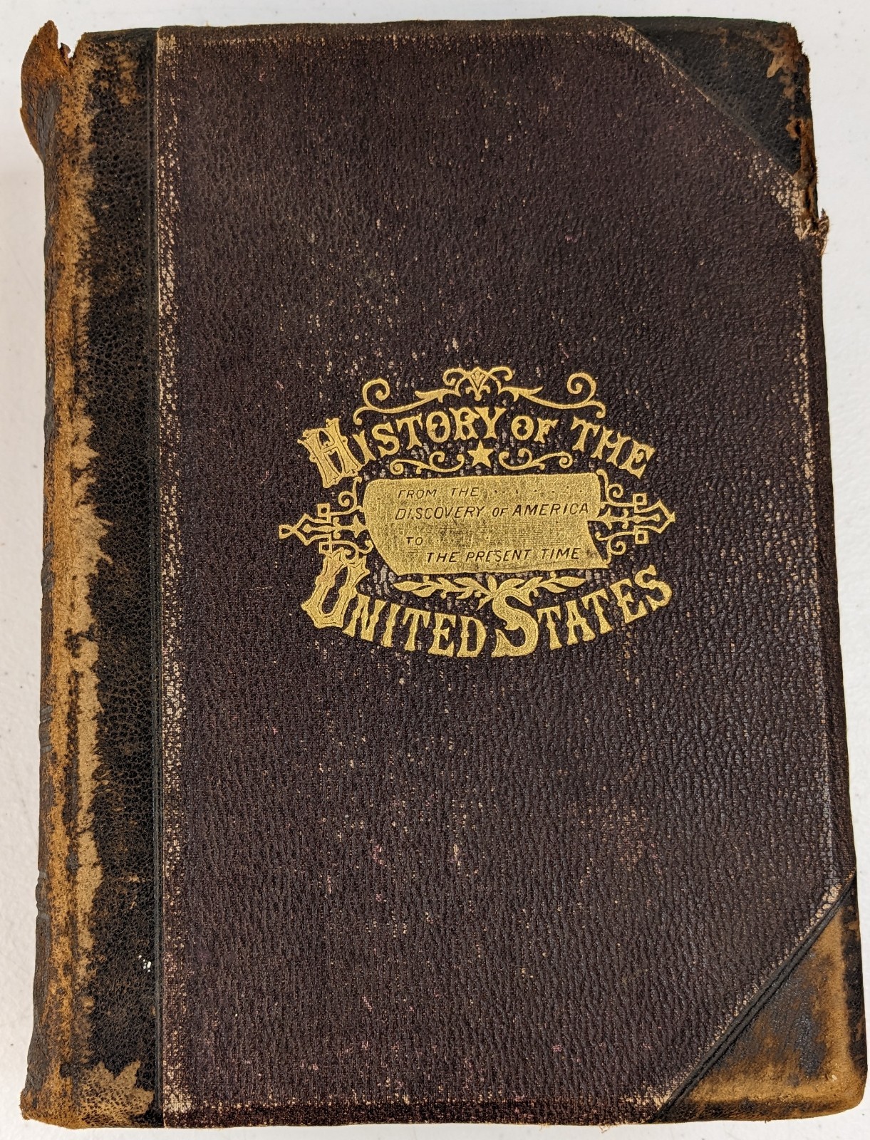 1881 Ridpath Popular History United States America Antique Illustrated Maps