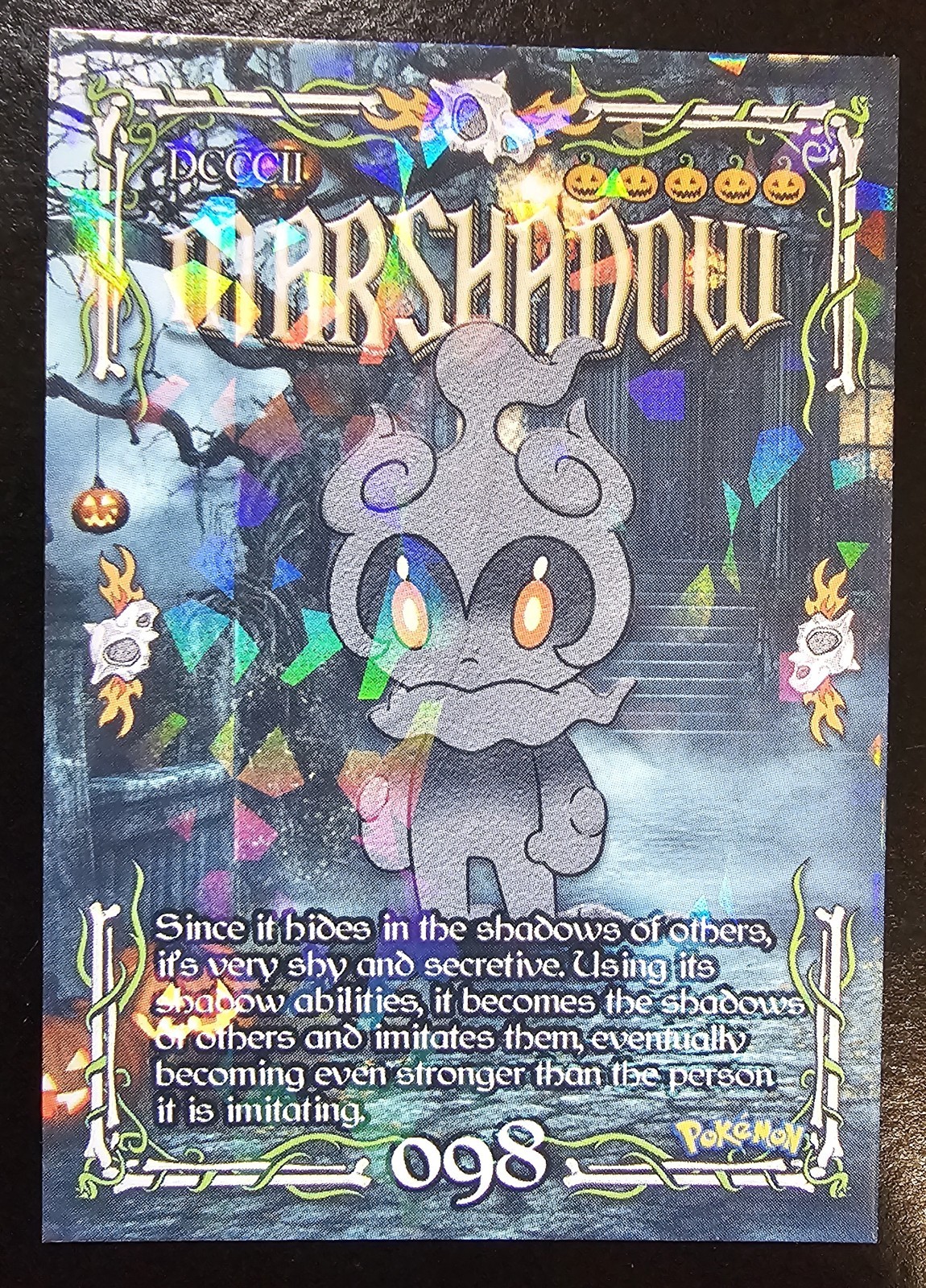 MARSHADOW - POKEMON PRISMA HALLOWEEN RARE CCG HOLO