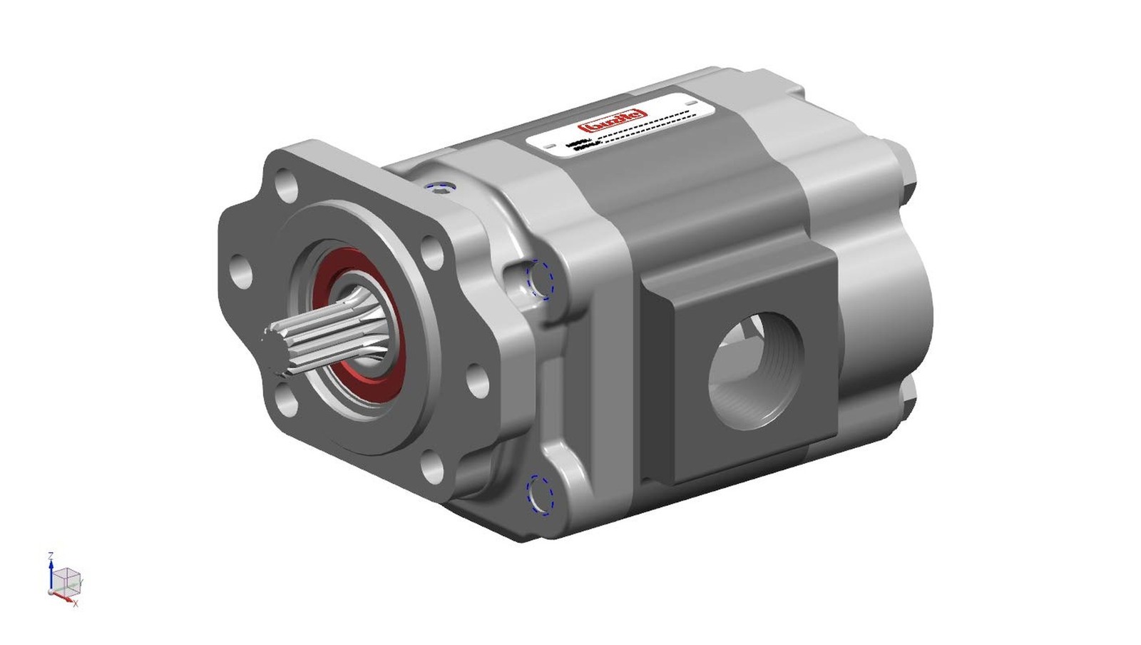 Gear Pump Motor BGM51A846BTYR27-25 Replacement P51A646ATYR27-25 P5151A646BTYR...