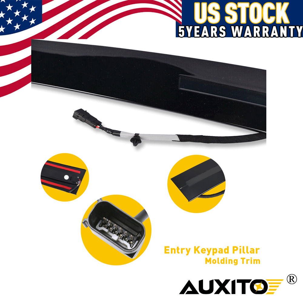 For 11 thru 19 Explorer OEM Ford Door Entry Keypad Pillar Molding Trim LH Driver