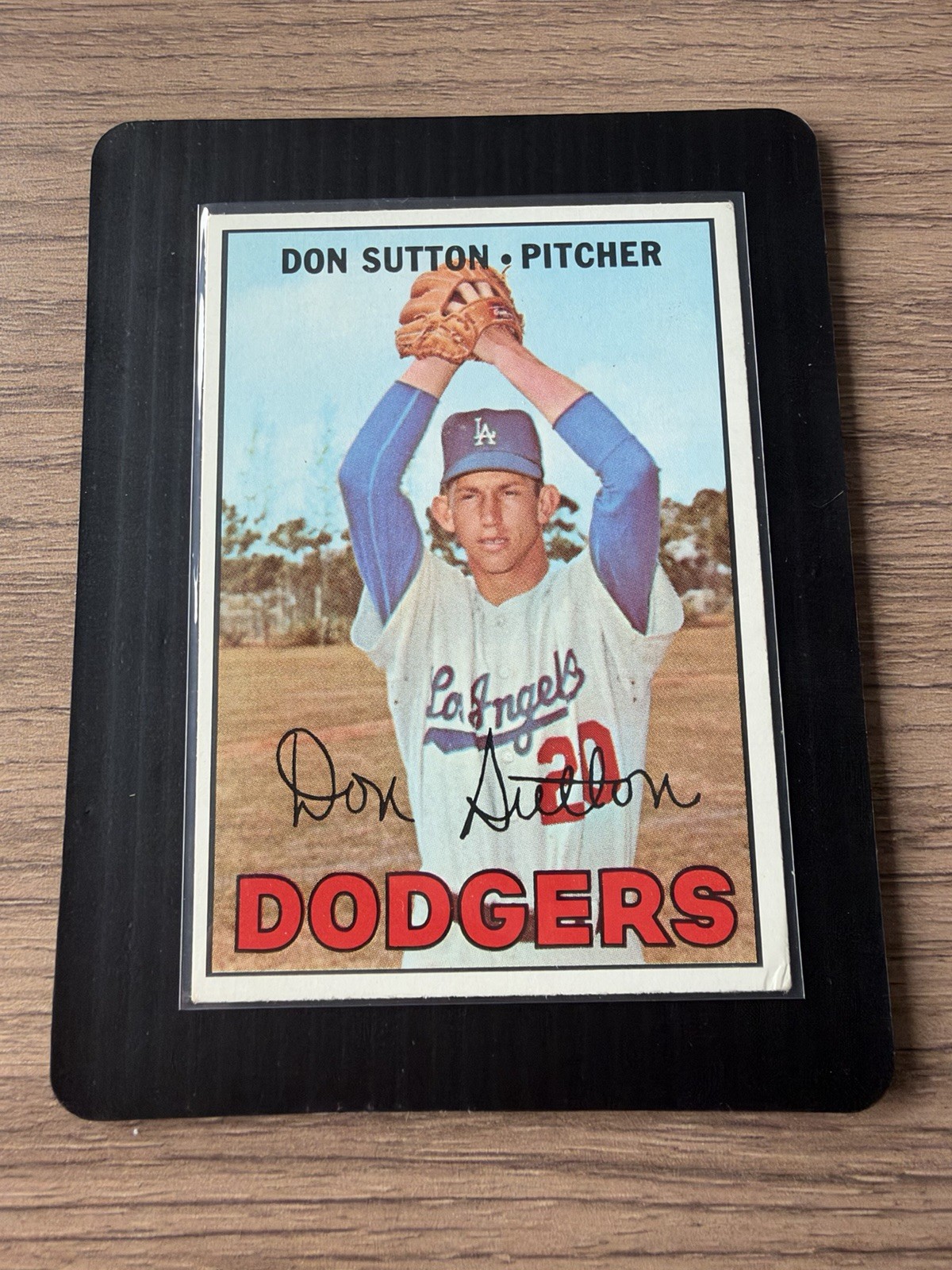 1967 Topps Don Sutton #445 Los Angeles Dodgers Vintage Second Year Card