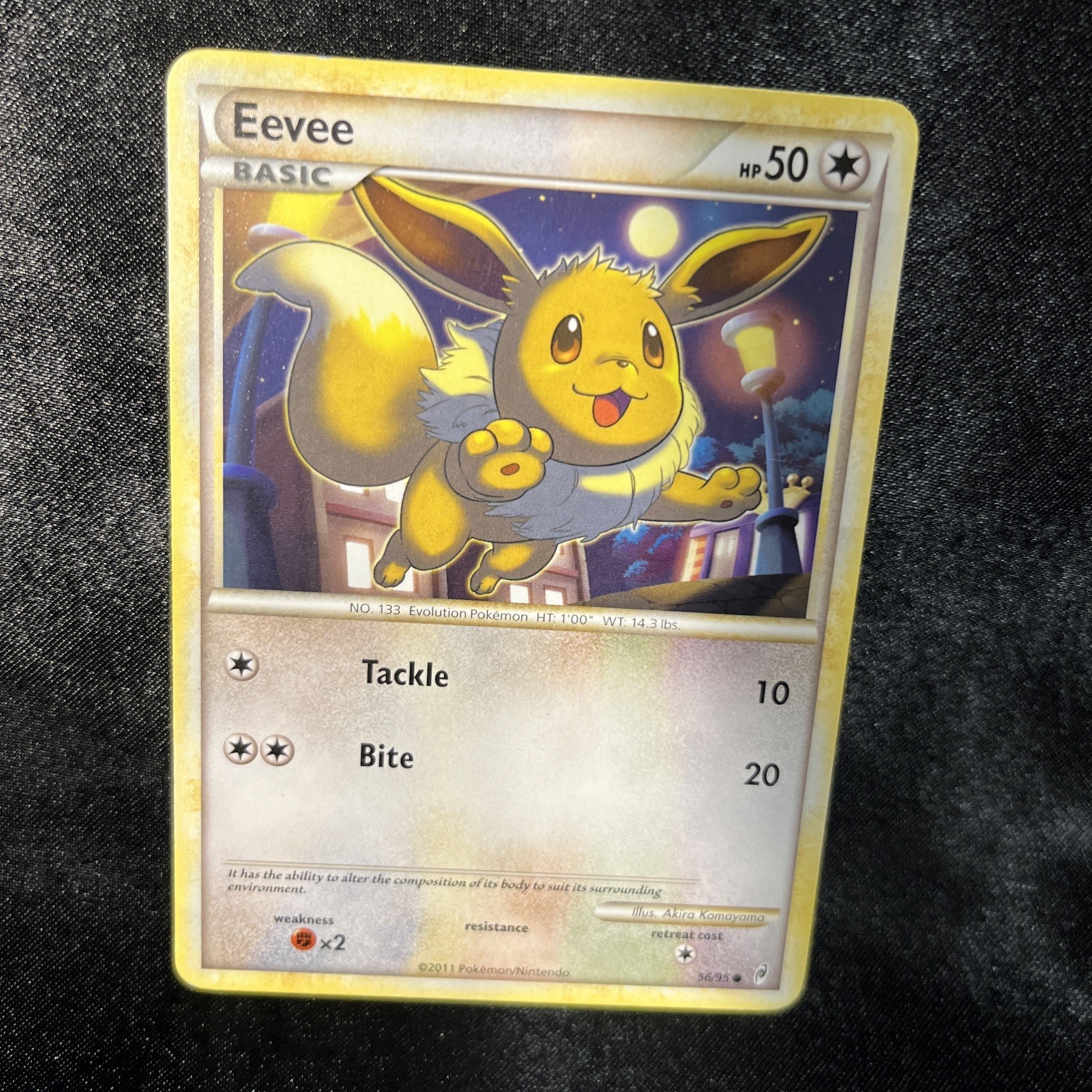 Eevee 56/95 Call of Legends Regular Pokemon TCG Common 2011 Eevee 56/95 Call of Legends Regular Pokemon TCG Common 2011