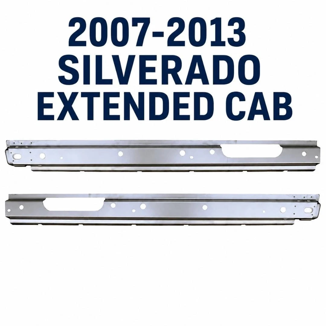 OE Style Rocker Panel Reinforcement 07-13 GMC Pickup Sierra New Pair OE Style Rocker Panel Reinforcement 07-13 GMC Pickup Sierra New Pair