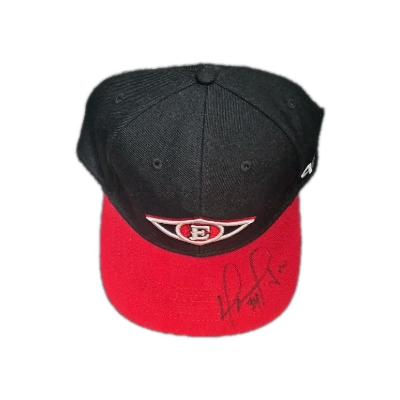 David Ortiz Signed Los Leones del Escogido Dominican Republic Professional Hat