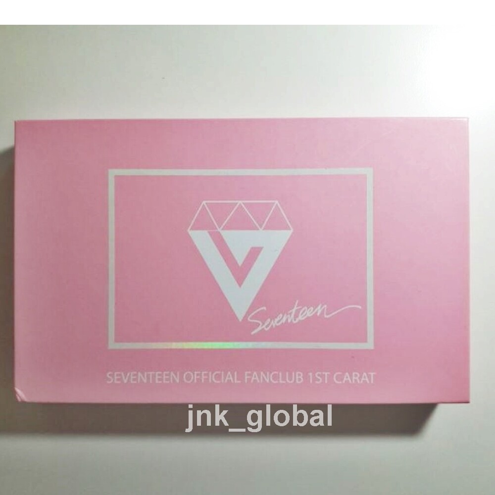 Seventeen Official 1st Carat Membership Fan Kit Full Package Set+ Free Track
