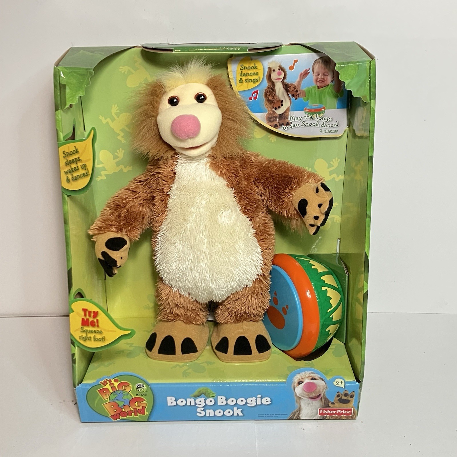 Fisher Big Big World Bongo Boogie Snook Rare HTF 2006 New Case Fresh