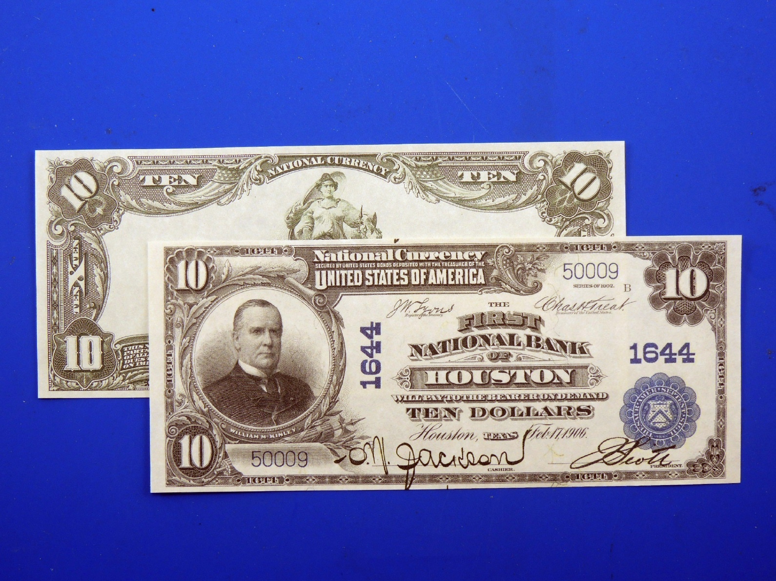 Reproduction $10 1902 PB NBN US Paper Money Currency Copy