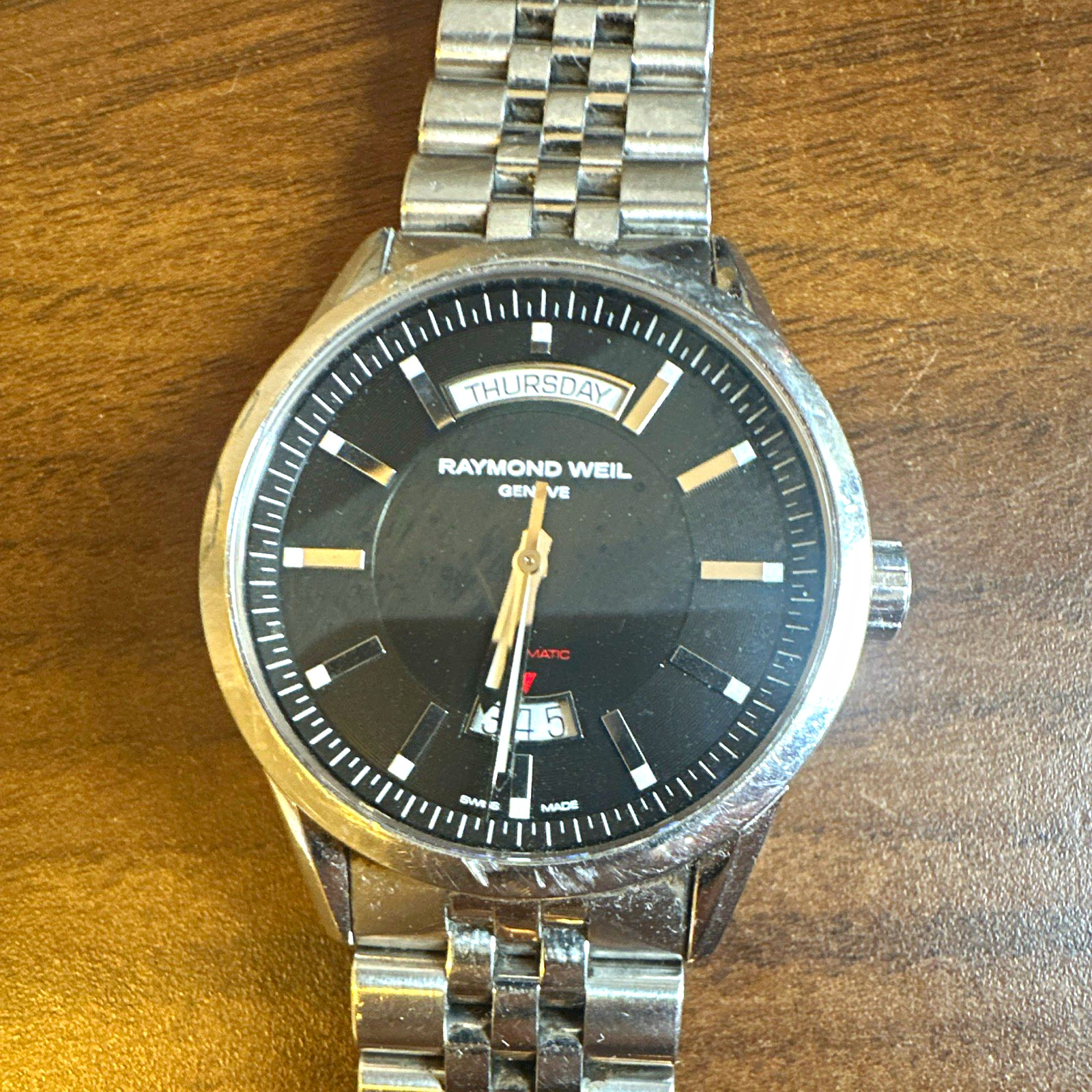 Raymond Weil Freelancer 2720 42mm Black Automatic Day Date Raymond Weil Freelancer 2720 42mm Black Automatic Day Date