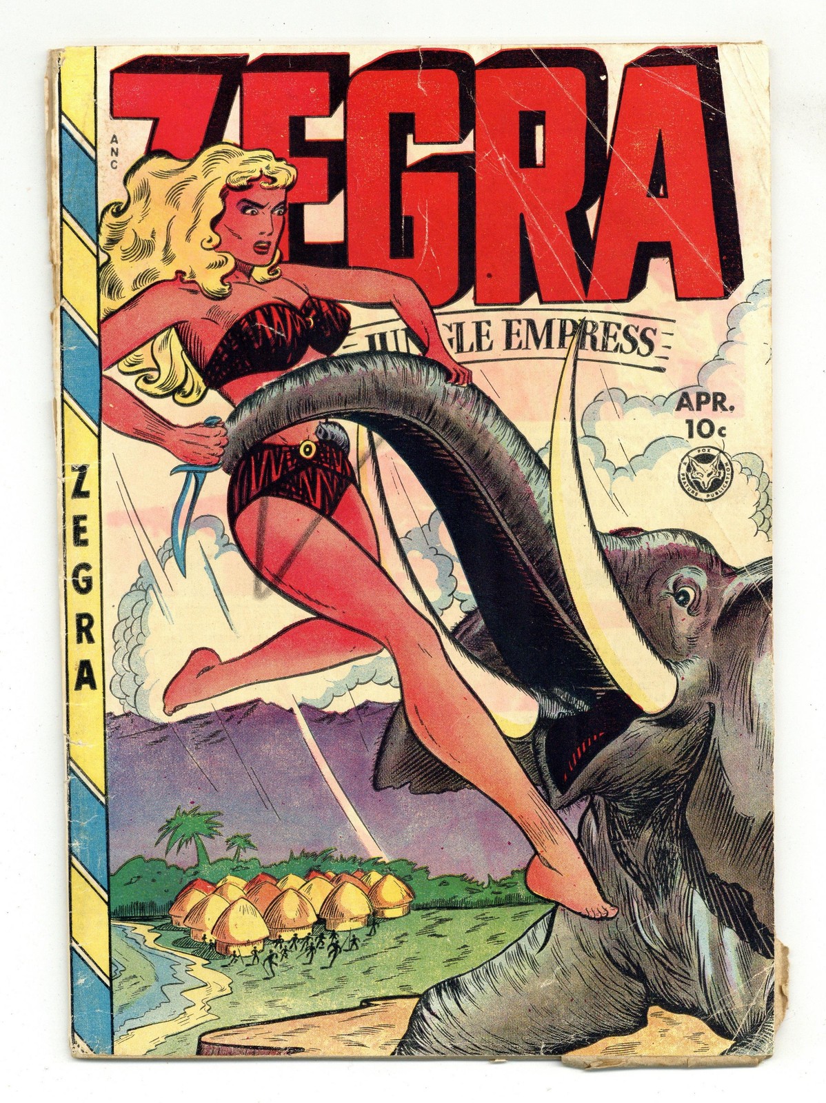 Zegra, Jungle Empress #5 GD- 1.8 1949