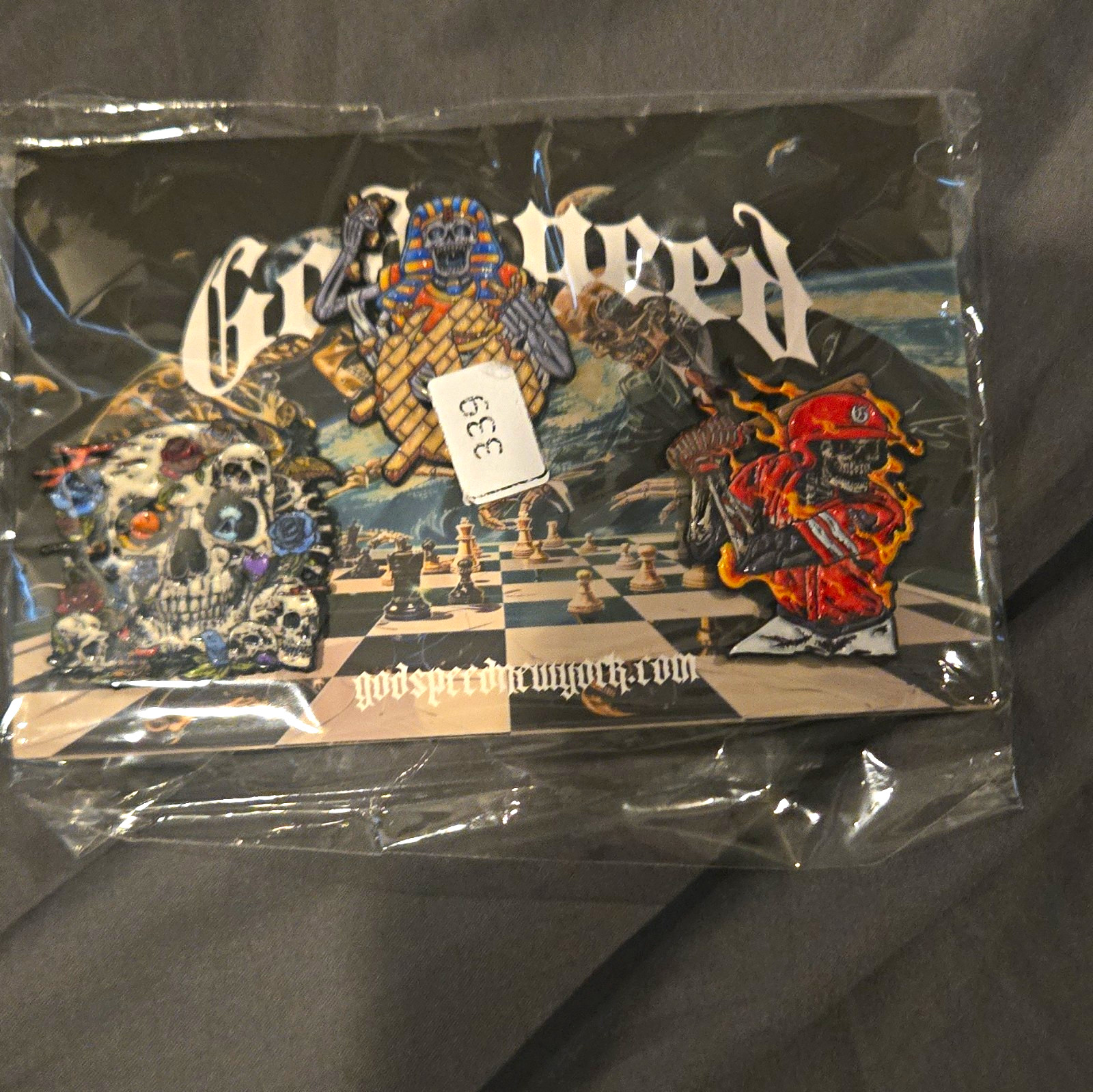Godspeed You Black Emperor Collectible Pinback Set - Assorted Pins Lot (3 pcs) Godspeed You Black Emperor Collectible Pinback Set - Assorted Pins Lot (3 pcs)