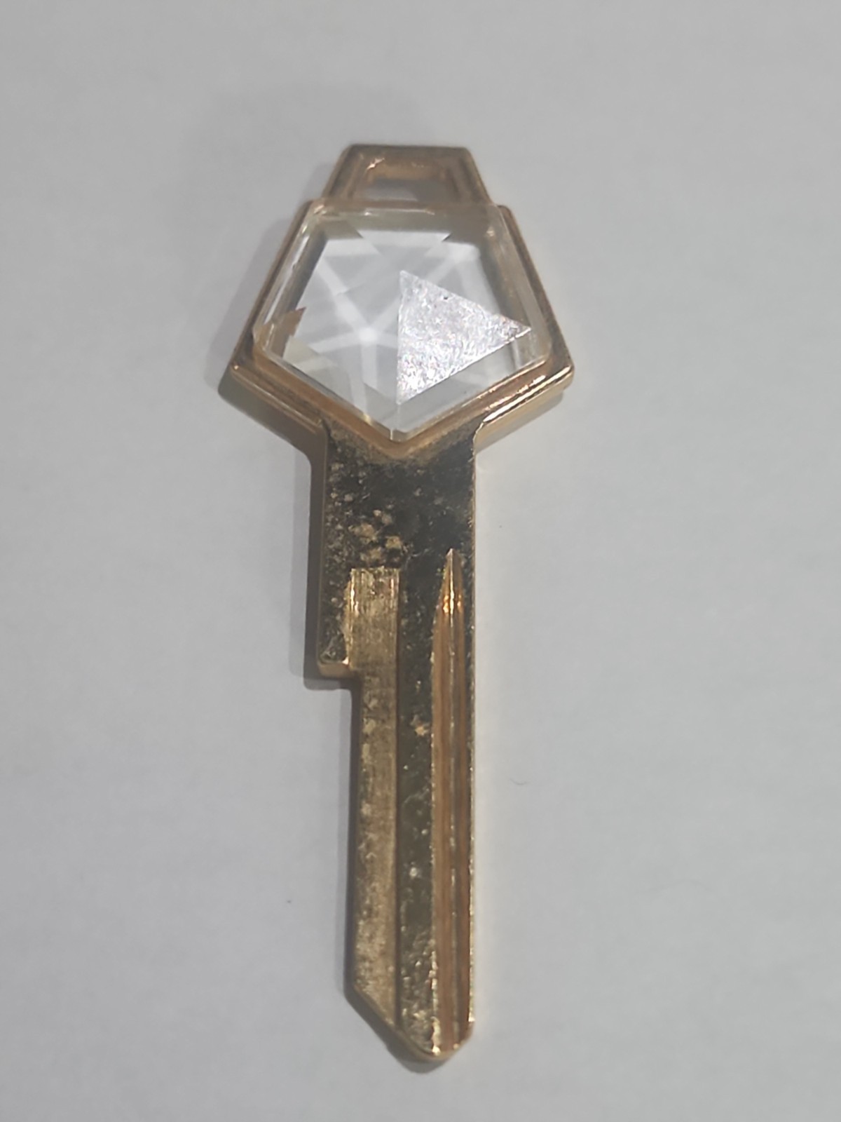 NOS Chrysler MOPAR Gold Series Crystal Ignition Key Blank