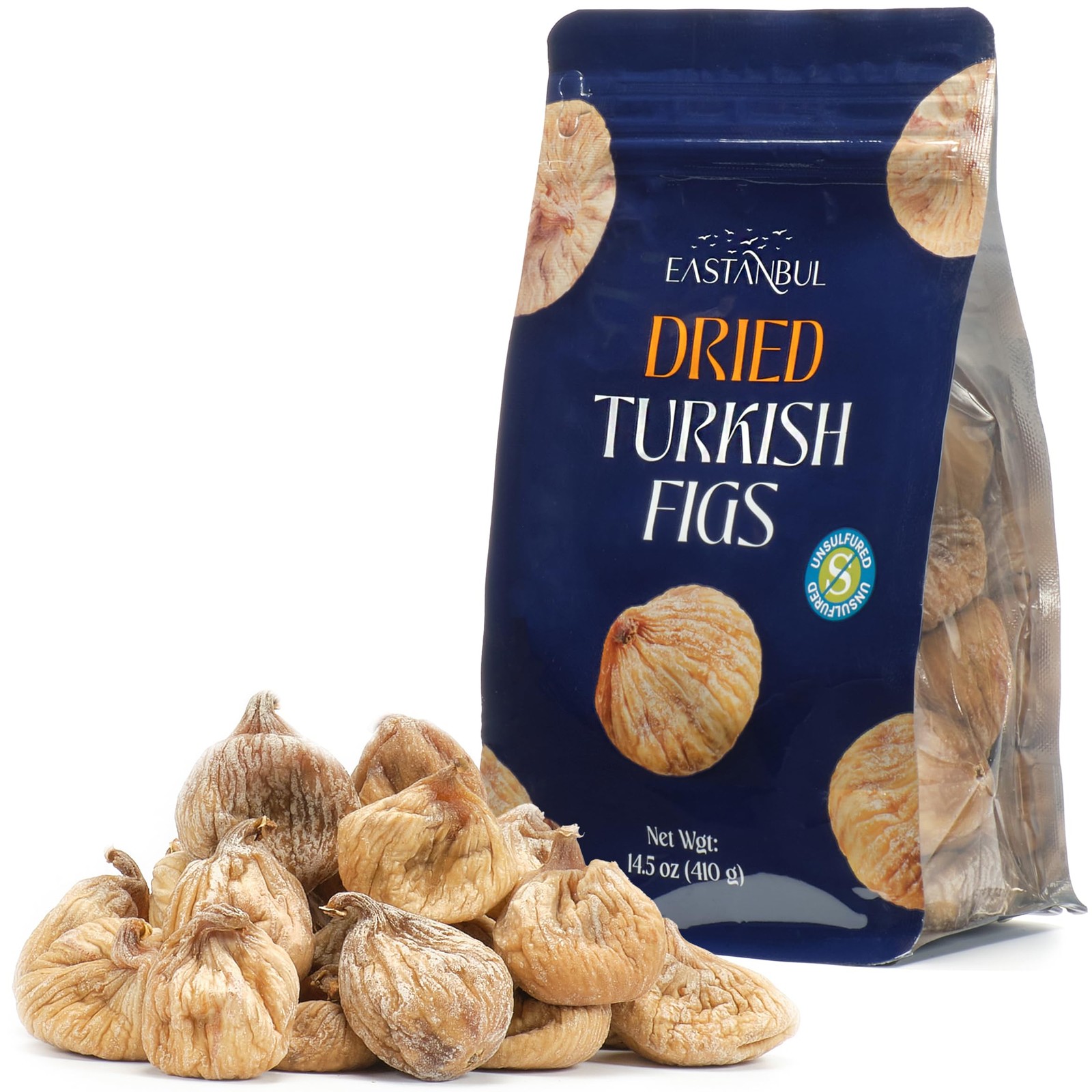 Whole Turkish Dried Figs No Sugar Added 14.5oz Large Dried Figs Bulk