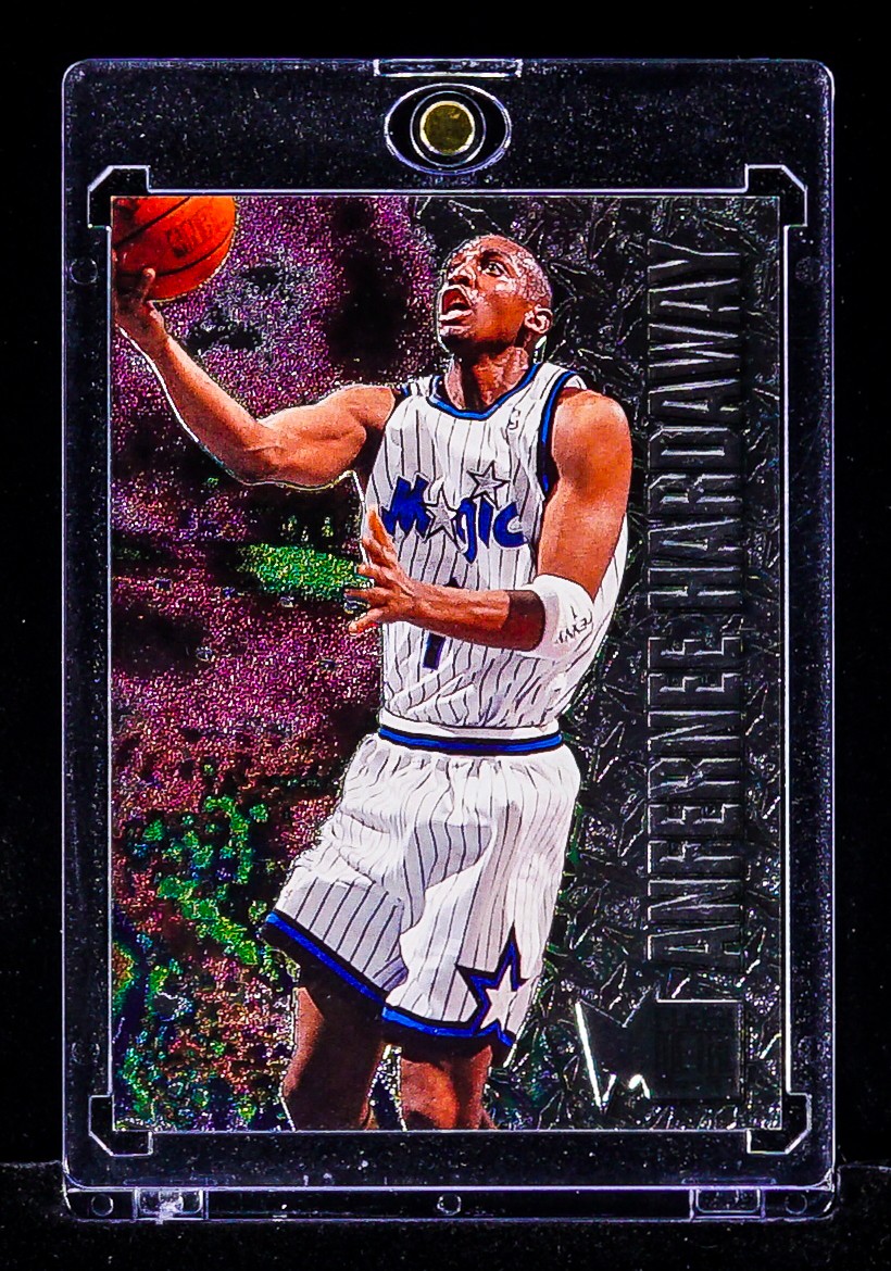 Anfernee Hardaway RARE FLEER METAL ETCHED FOIL CARD ORLANDO MAGIC