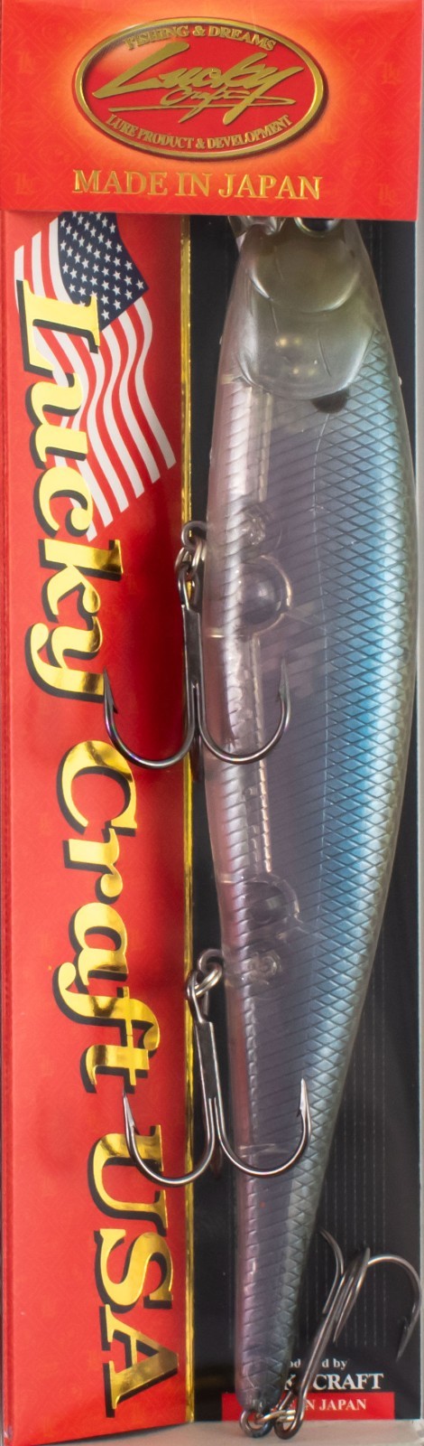 LUCKY CRAFT POINTER 158SP 1-1/16OZ PT158-238 GHOST MINNOW E8404