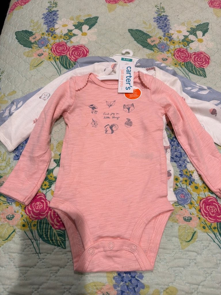 Carter's Baby Long Sleeve Bodysuit Set