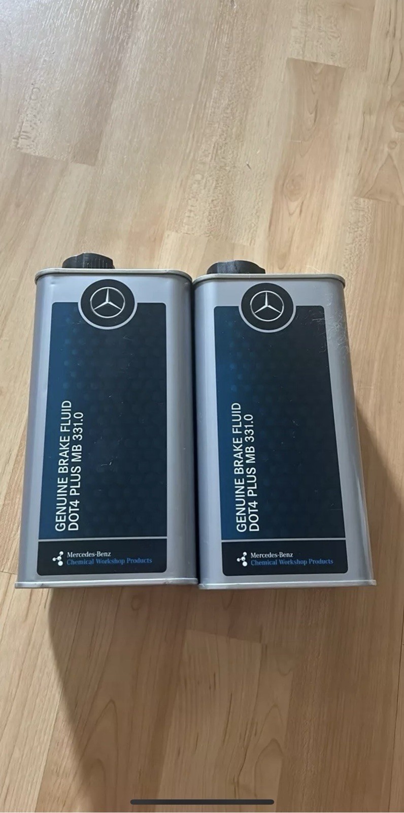Genuine Mercedes Brake Fluid DOT4+ MB 331.0 - 2 Pack | OEM Performance Part Genuine Mercedes Brake Fluid DOT4+ MB 331.0 - 2 Pack | OEM Performance Part