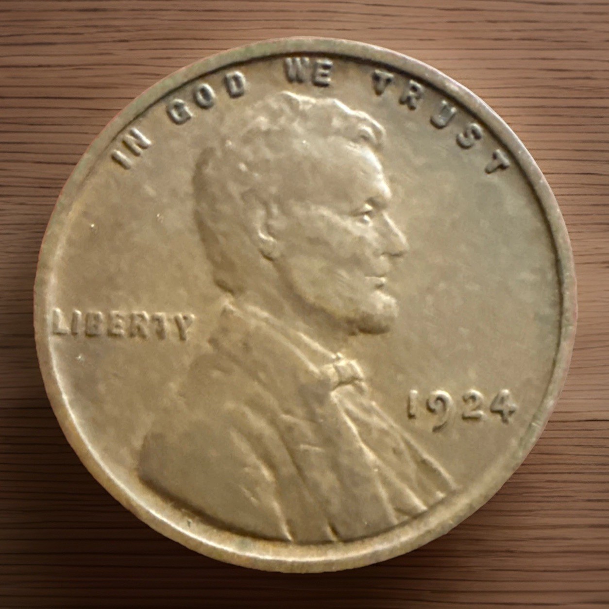 1924-P Fine Lincoln Wheat Cent / Penny “Best Value On eBay\