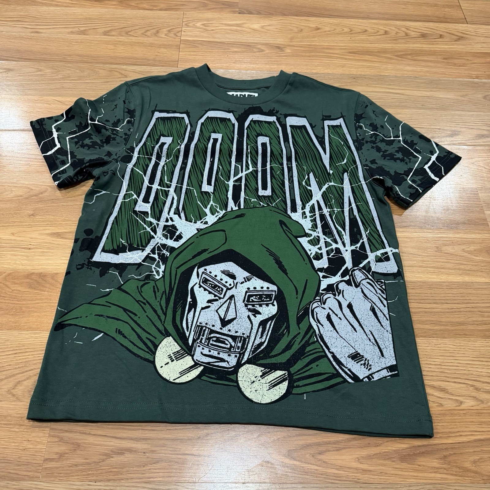 Civil Regime X Marvel Doctor Doom Dr. MF Vintage All Over Print Shirt Size Small Civil Regime X Marvel Doctor Doom Dr. MF Vintage All Over Print Shirt Size Small