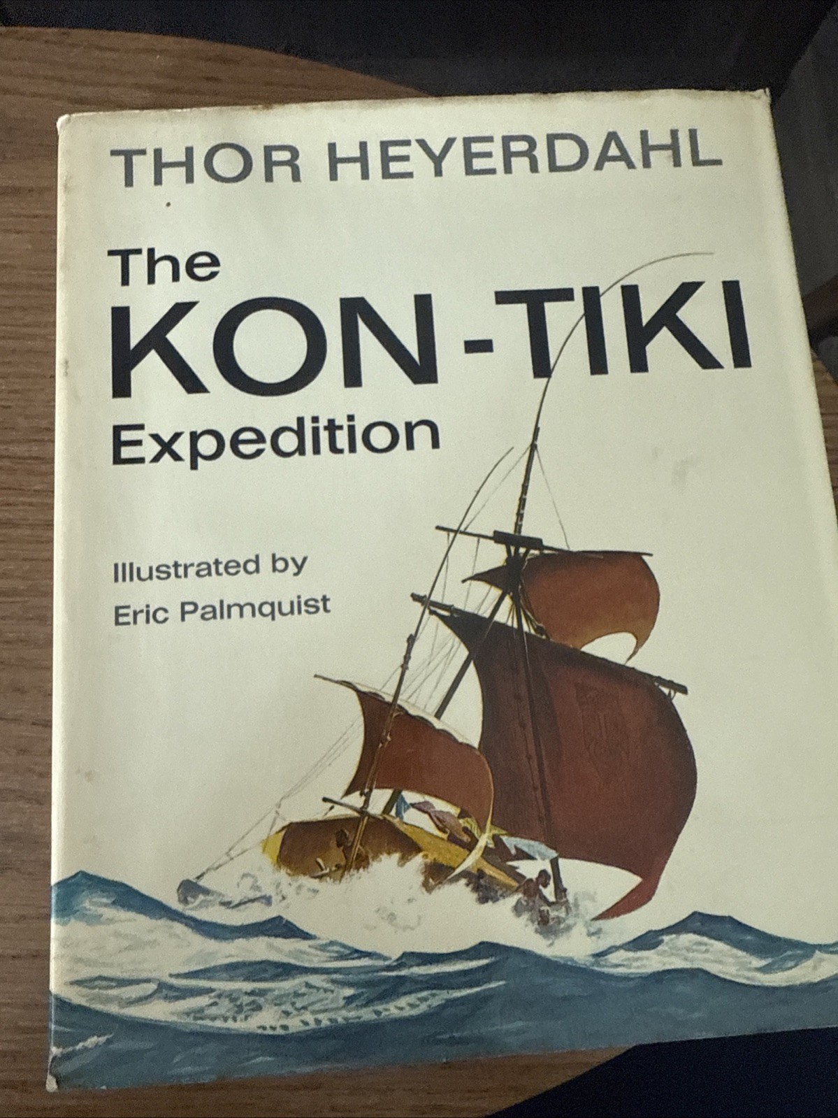 The Kon-Tiki Expedition (Thor Heyerdahl - 1964) Vintage book. 