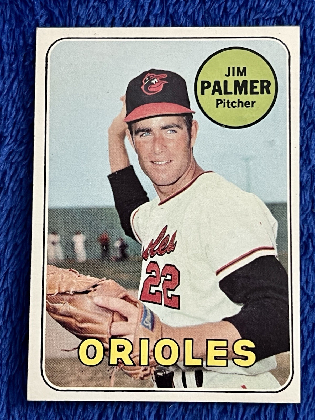 1969 Topps Set-Break #573 Jim Palmer EX-MINT