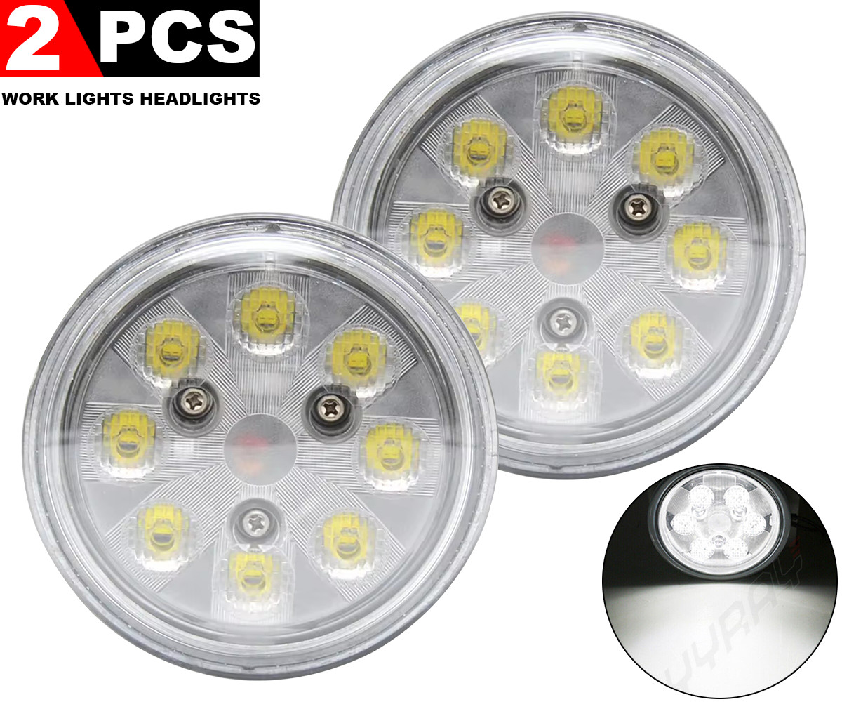 12V 60000 Lumens LED PAR36 Aviation Grade Aircraft Landing Light 4-1/2