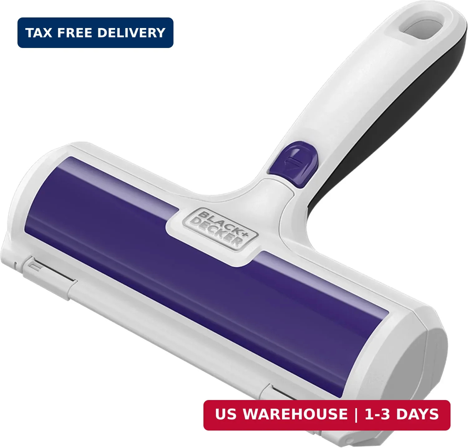 BLACK+DECKER Pet Hair Remover, Roller, Remove Dog Hair and Cat Hair Easily (HMSC