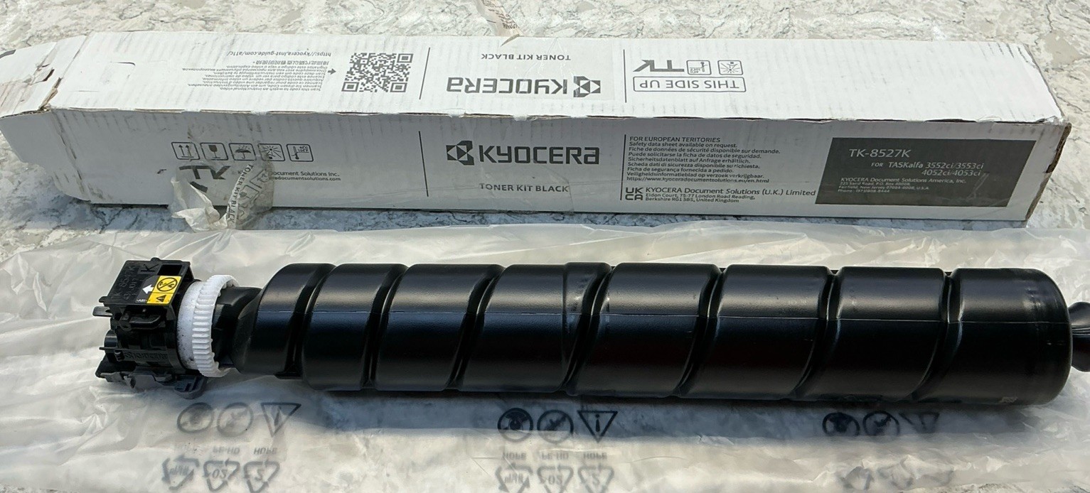Kyocera TK-8527K Black Toner Cartridge - Free S&H