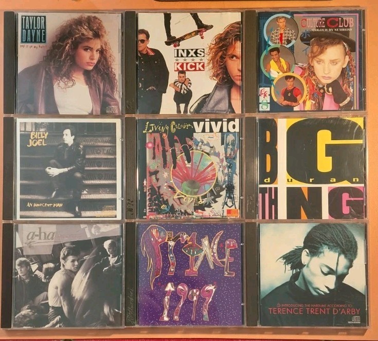 Quinntessential Totally 80s CD Collection Prince INXS Duran Culture Nine Albums